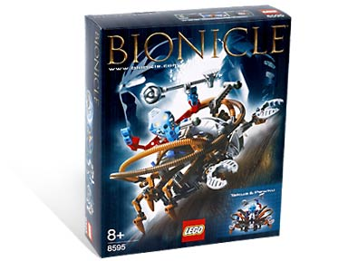 8595 Takua & Pewku (Retired) LEGO BIONICLE product image 1, provided for visual reference and product detail review