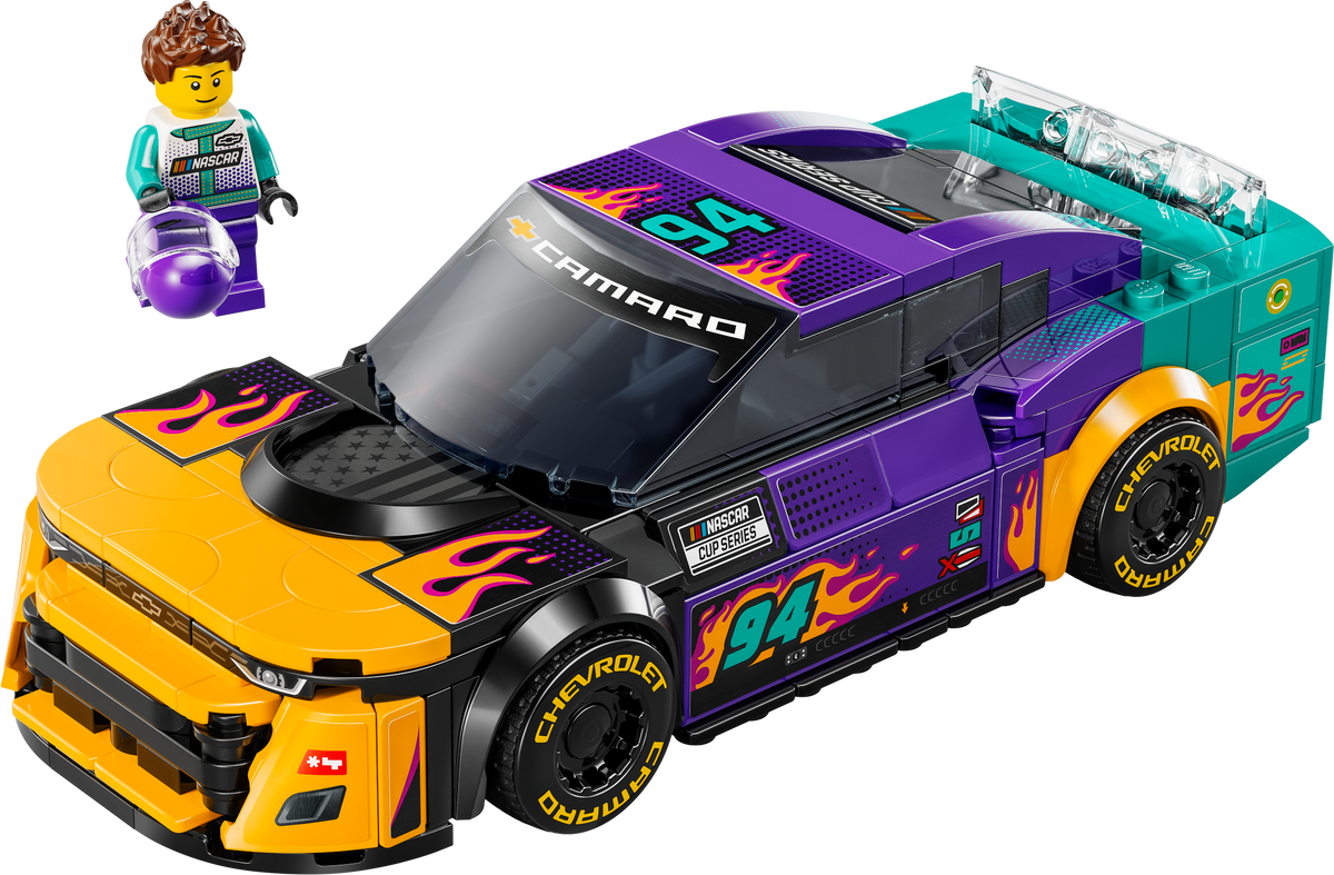 76935 NASCAR Next Gen Chevrolet Camaro ZL1 (Retired) LEGO Speed Champions product image 3, provided for visual reference and