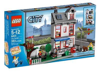 8403 City House (Retired) LEGO City product image 1, provided for visual reference and product detail review