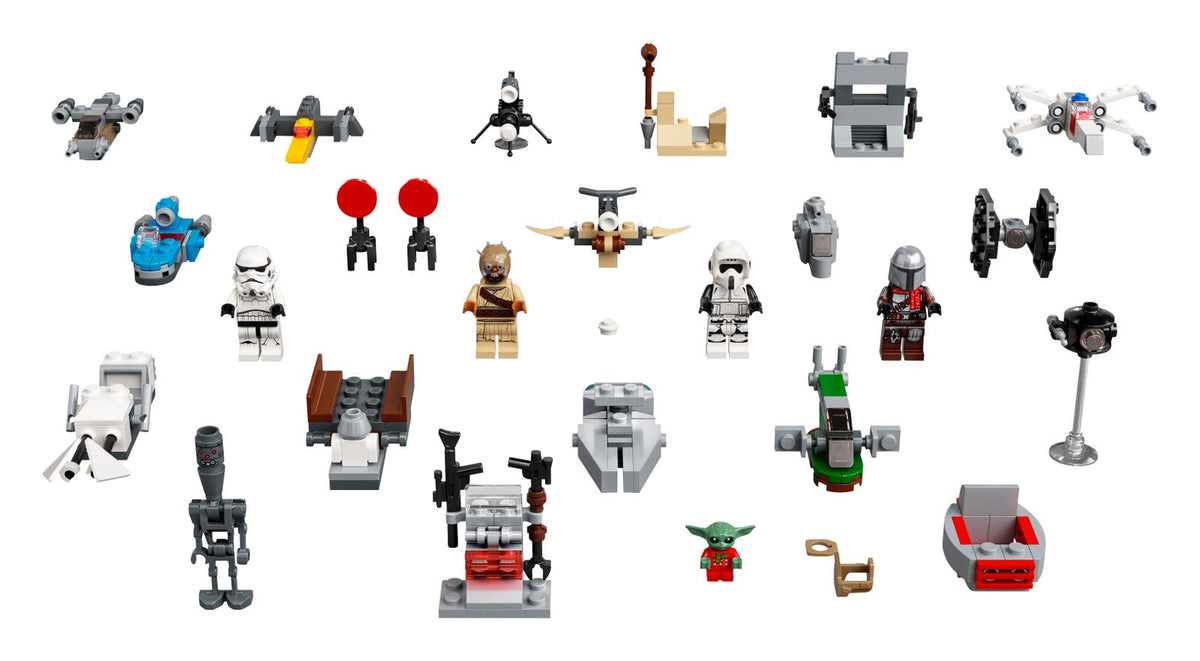 75307 Star Wars Advent Calendar (2021) (Retired) LEGO Star Wars product image 2, provided for visual reference and product