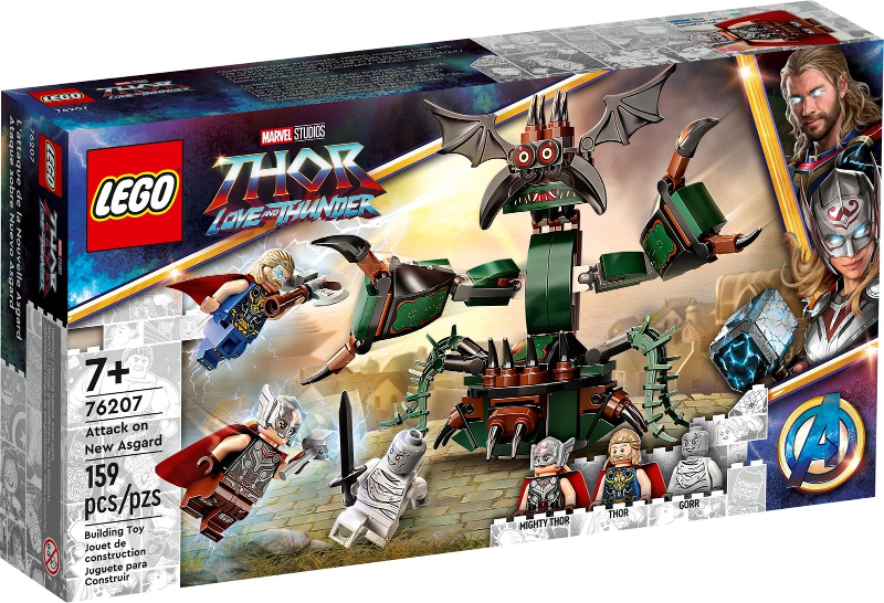 76207 Attack on New Asgard (Retired) LEGO Super Heroes product image 1, provided for visual reference and product detail
