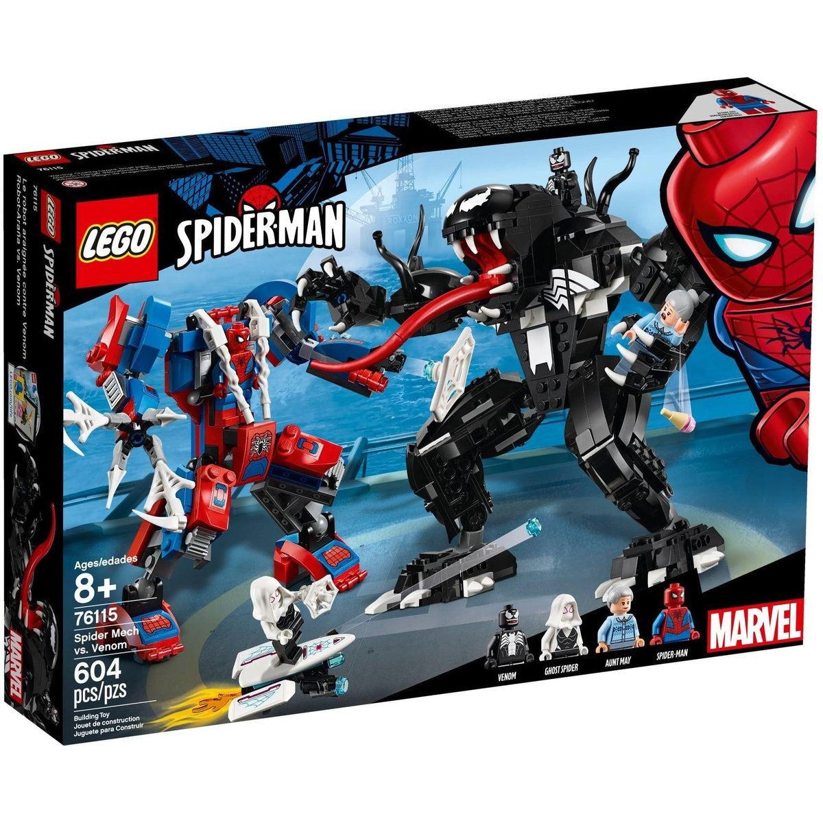 76115 Spider Mech vs. Venom (Retired) LEGO Super Heroes product image 1, provided for visual reference and product detail