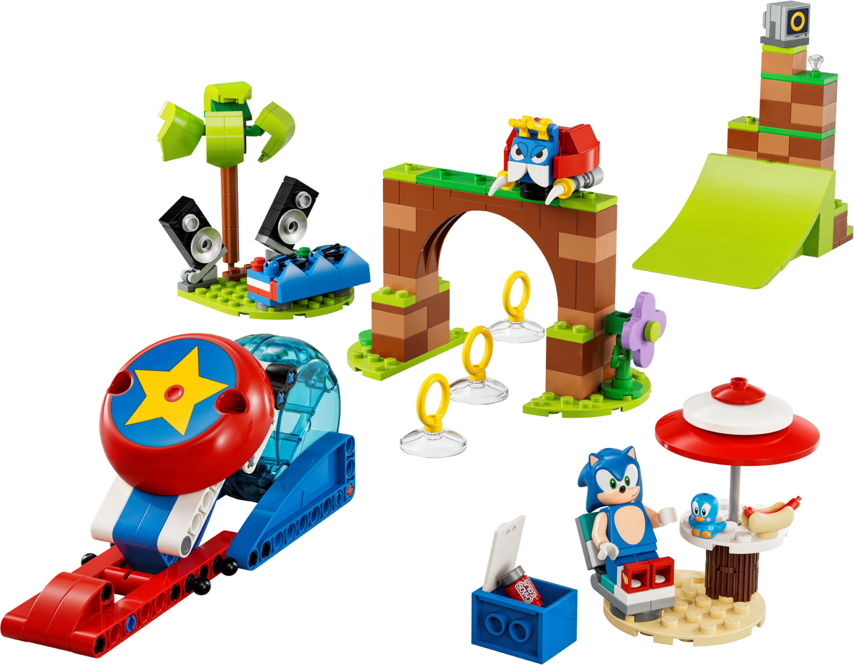76990 Sonic's Speed Sphere Challenge (Retired) LEGO Sonic product image 2, provided for visual reference and product detail