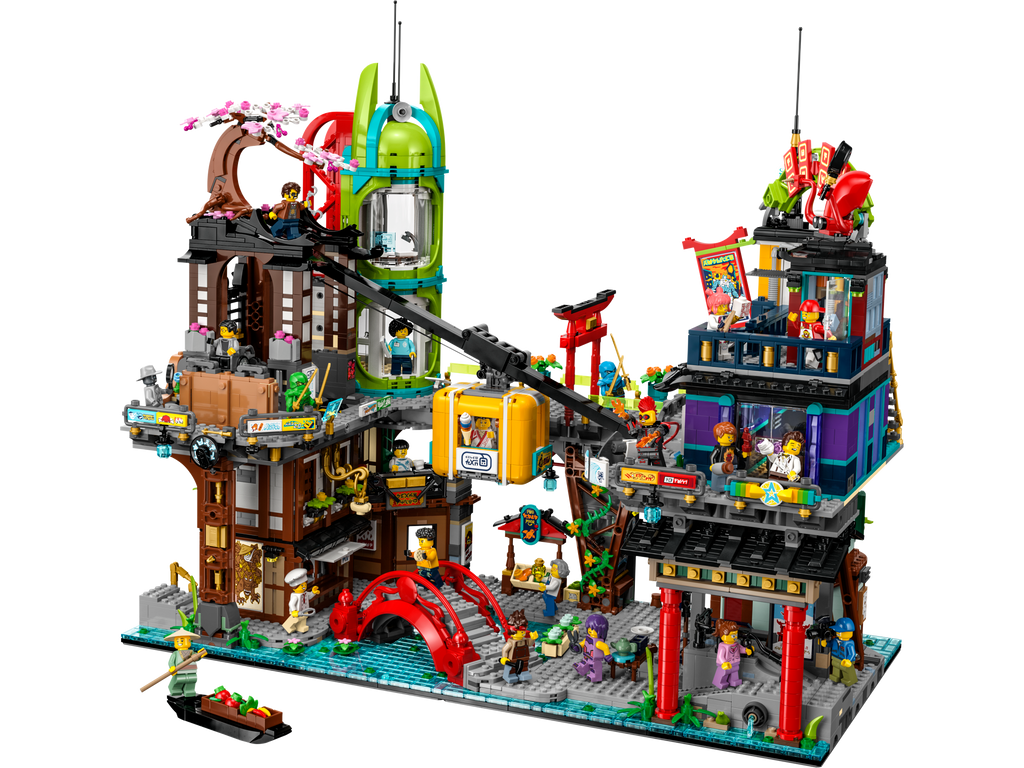 71799 NINJAGO City Markets (Retired) LEGO Ninjago product image 2, provided for visual reference and product detail review