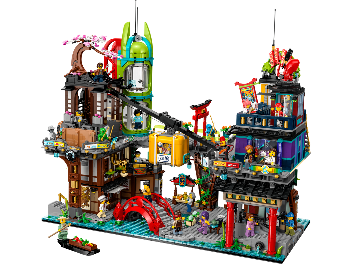 71799 NINJAGO City Markets (Retired) LEGO Ninjago product image 2, provided for visual reference and product detail review