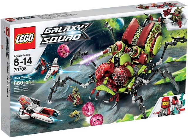 70708 Hive Crawler (Retired) LEGO Space product image 1, provided for visual reference and product detail review