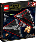 75272 Sith TIE Fighter (Retired) LEGO Star Wars product image 1, provided for visual reference and product detail review