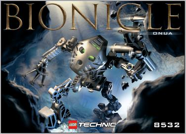 8532 Onua (Certified) LEGO BIONICLE product image 2, provided for visual reference and product detail review