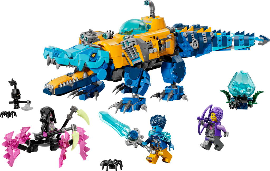 71512 Crocodile Submarine (Retired) LEGO Dreamzzz product image 3, provided for visual reference and product detail review
