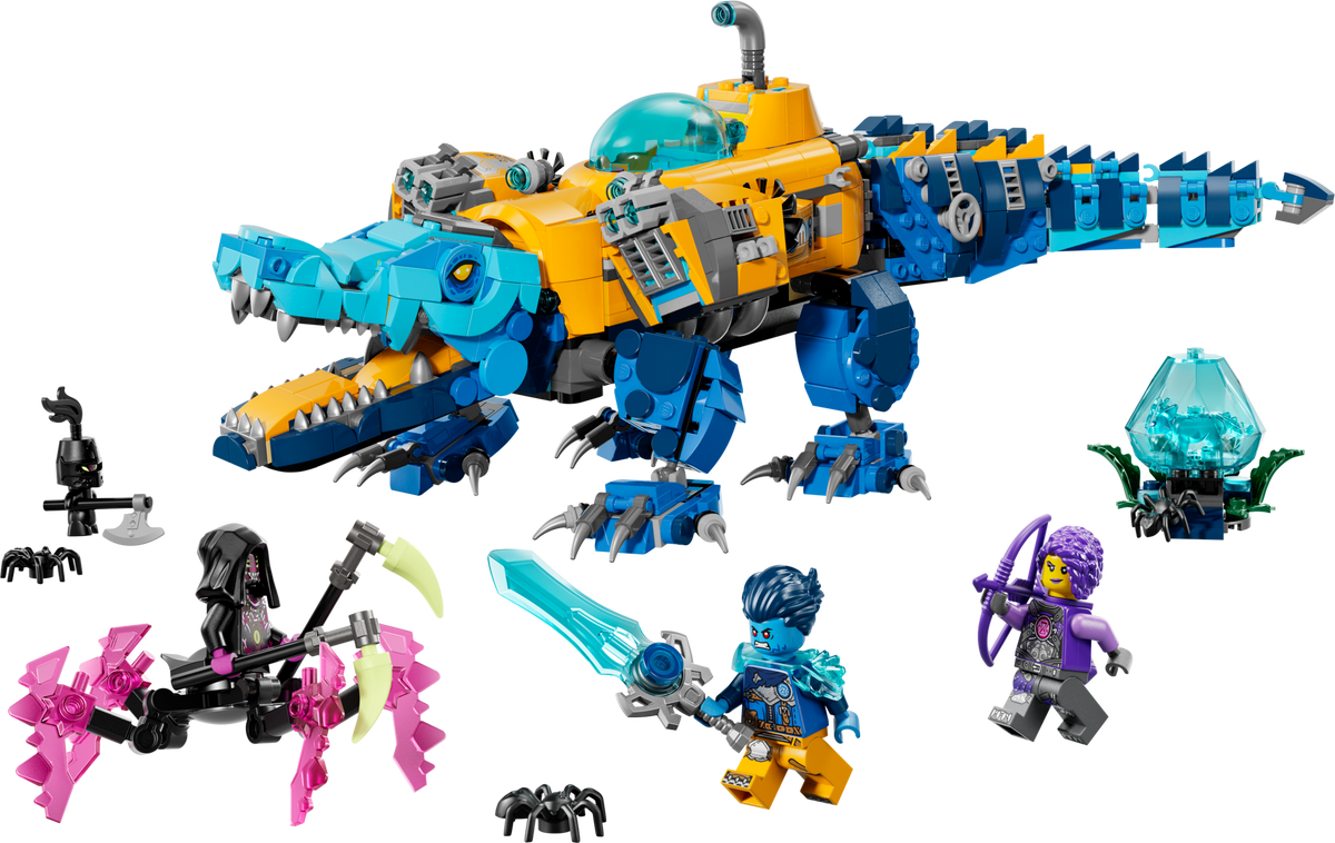 71512 Crocodile Submarine (Retired) LEGO Dreamzzz product image 3, provided for visual reference and product detail review