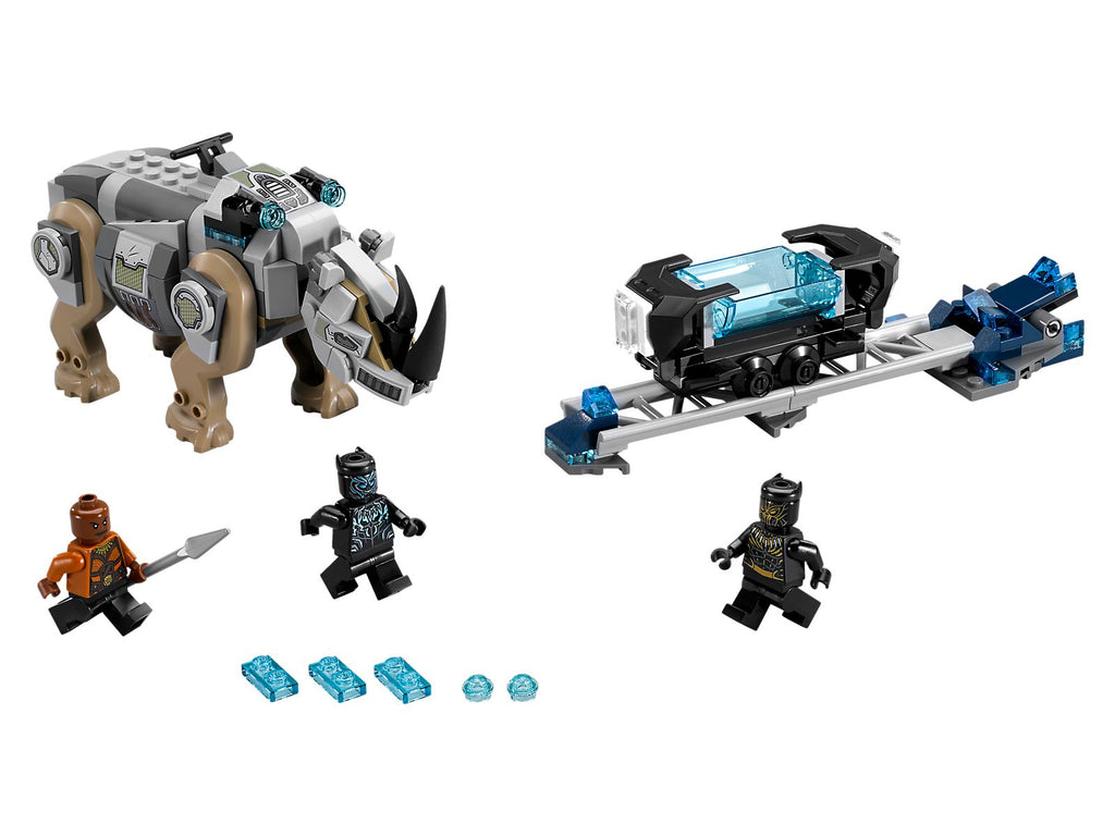 76099 Rhino Face-Off by the Mine (Retired) LEGO Super Heroes product image 2, provided for visual reference and product