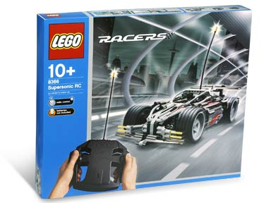 8366 Supersonic RC (Retired) LEGO Racers product image 1, provided for visual reference and product detail review
