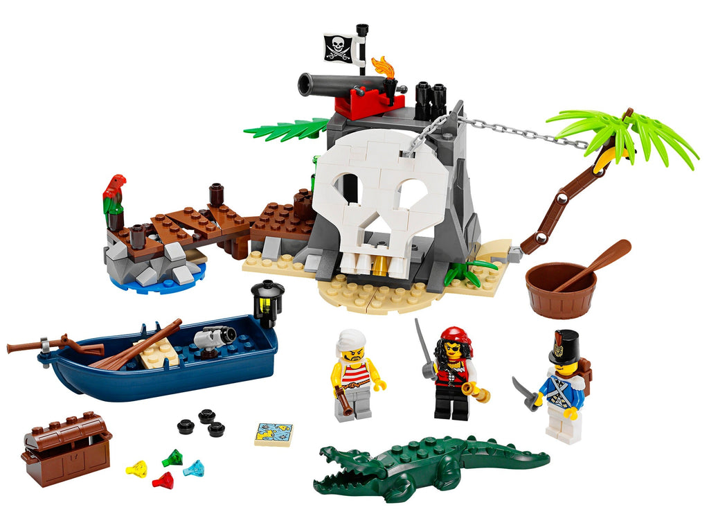 70411 Treasure Island (Retired) LEGO Pirates product image 2, provided for visual reference and product detail review