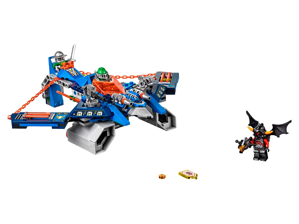 70320 Aaron Fox's Aero-Striker V2 (Retired) LEGO Nexo Knights product image 2, provided for visual reference and product