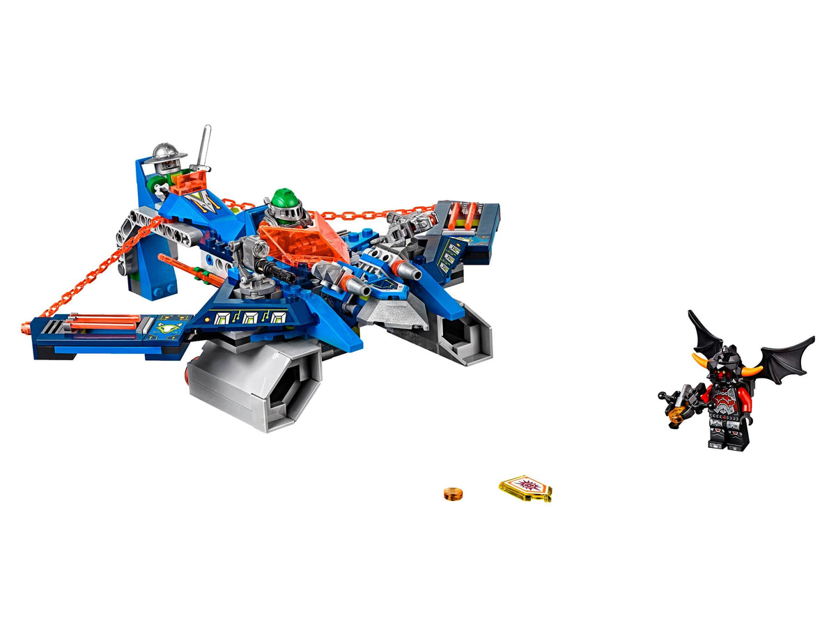 70320 Aaron Fox's Aero-Striker V2 (Retired) LEGO Nexo Knights product image 2, provided for visual reference and product