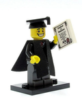 Graduate - Series 5 Collectible Minifigure (col05-1) product image 1, provided for visual reference and product detail review