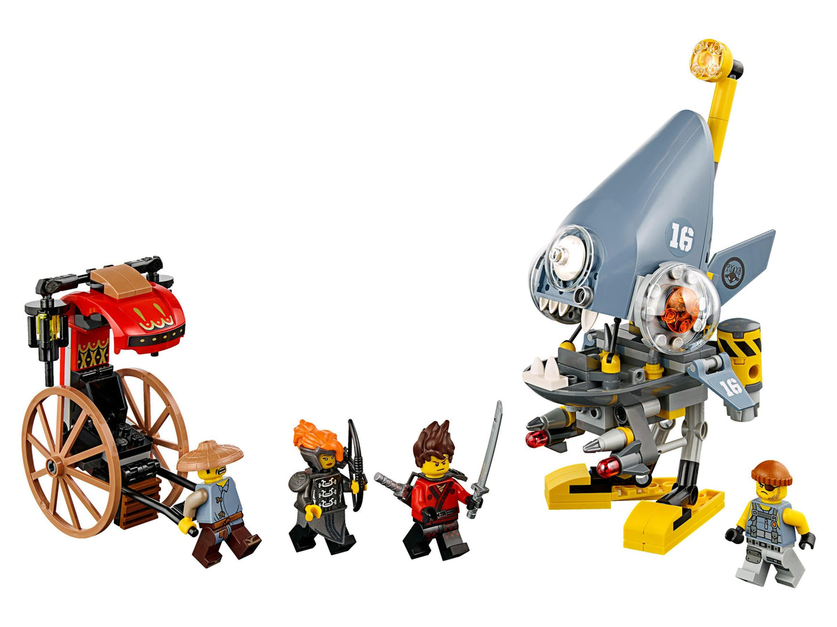 70629 Piranha Attack (Retired) LEGO The LEGO Ninjago Movie product image 2, provided for visual reference and product detail