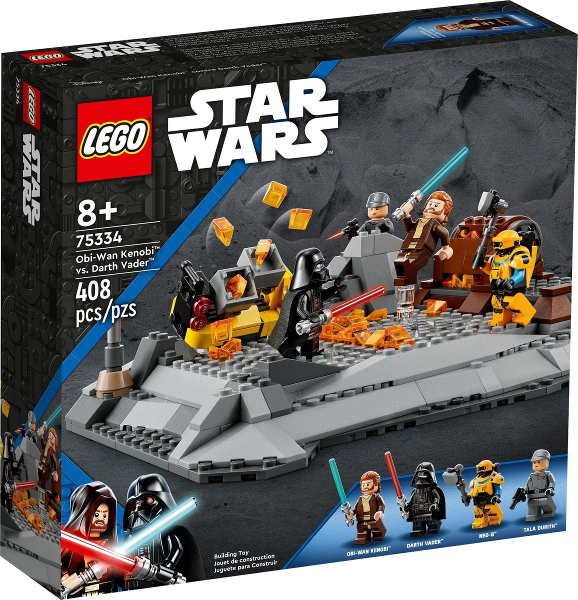 75334 Obi-Wan Kenobi vs. Darth Vader (Retired) LEGO Star Wars product image 1, provided for visual reference and product