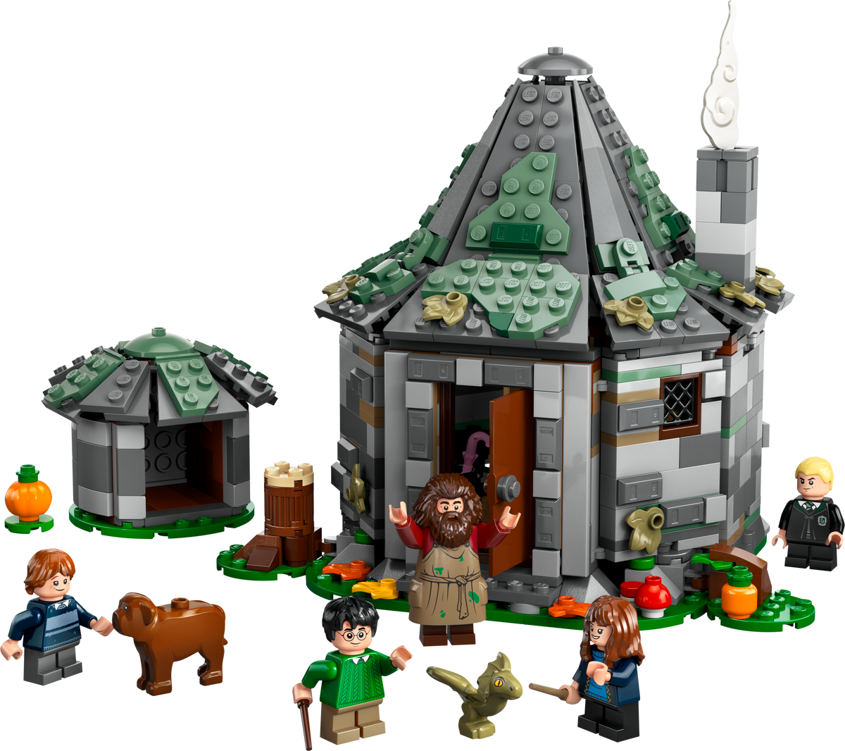 76428 Hagrid's Hut: An Unexpected Visit (Retired) LEGO Harry Potter product image 3, provided for visual reference and