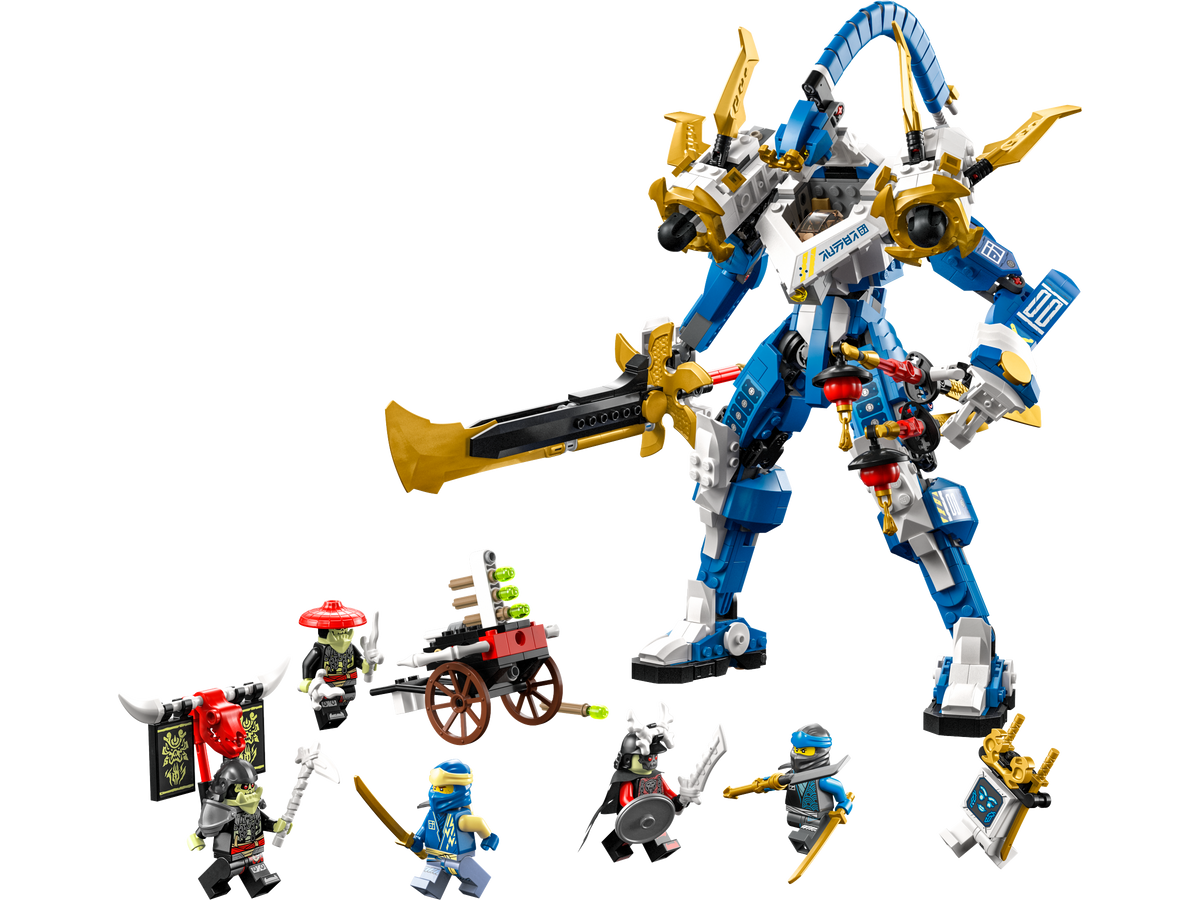 71785 Jay's Titan Mech (Retired) LEGO Ninjago product image 2, provided for visual reference and product detail review