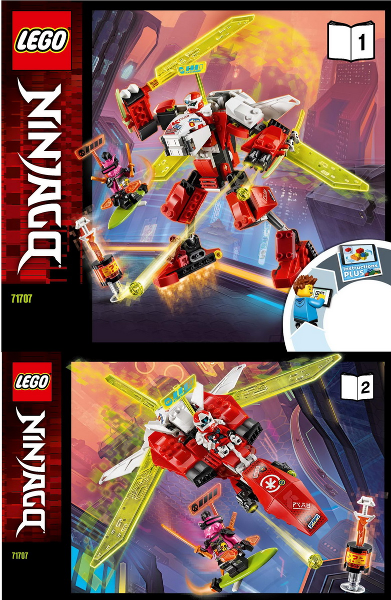 71707 Kai's Mech Jet (Certified) LEGO Ninjago product image 2, provided for visual reference and product detail review