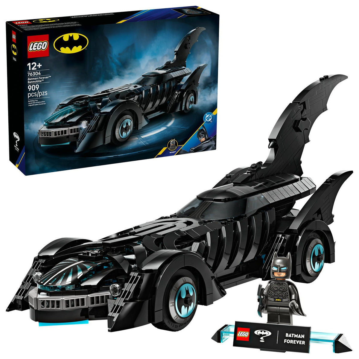 76304 Batman Forever Batmobile (Retired) LEGO Super Heroes product image 2, provided for visual reference and product detail