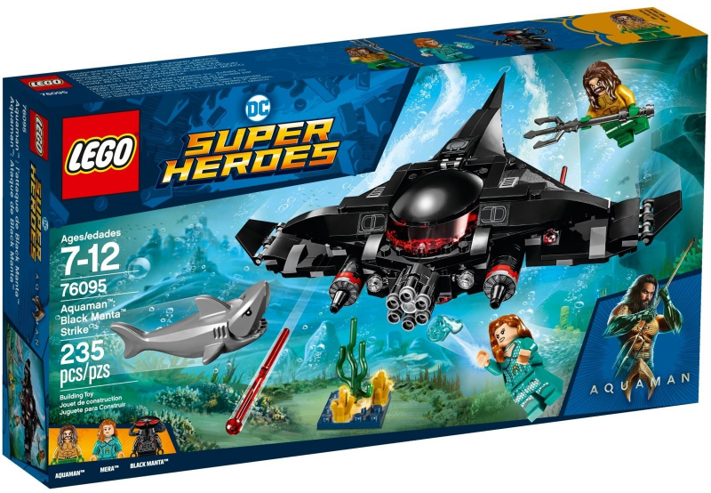 76095 Black Manta Strike (Retired) LEGO Super Heroes product image 1, provided for visual reference and product detail review