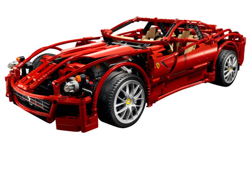 8145 Ferrari 599 GTB Fiorano 1:10 (Retired) LEGO Racers product image 2, provided for visual reference and product detail