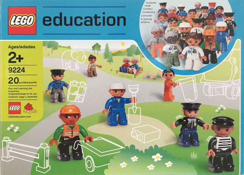 9224 Community People Set (Retired) LEGO DUPLO product image 2, provided for visual reference and product detail review