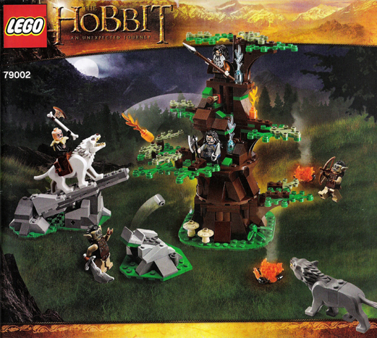 79002 Attack of the Wargs (Certified) LEGO The Hobbit product image 2, provided for visual reference and product detail