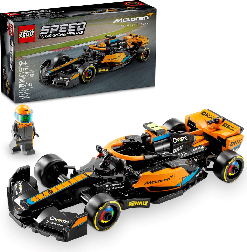 76919 2023 McLaren Formula 1 Car (Retired) LEGO Speed Champions product image 2, provided for visual reference and product