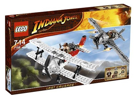 7198 Fighter Plane Attack (Retired) LEGO Indiana Jones product image 1, provided for visual reference and product detail