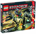 7713 Bridge Walker vs. White Lightning (Retired) LEGO Exo-Force product image 1, provided for visual reference and product