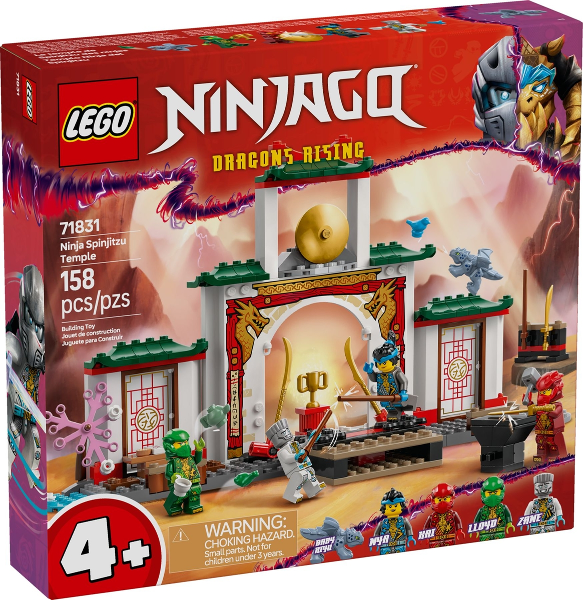 71831 Ninja Spinjitzu Temple (Retired) LEGO Ninjago product image 1, provided for visual reference and product detail review