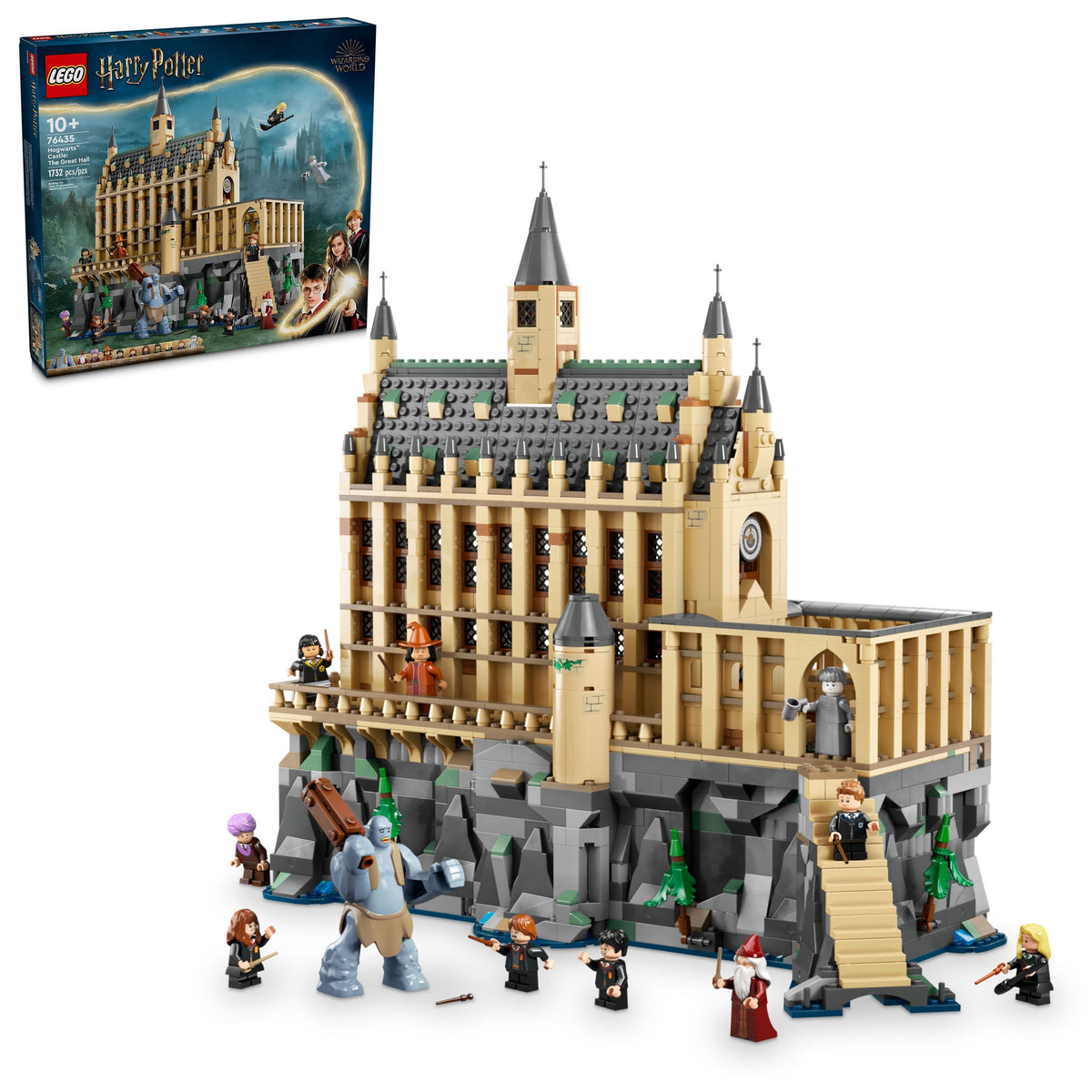 76435 Hogwarts Castle: The Great Hall (Retired) LEGO Harry Potter product image 2, provided for visual reference and product