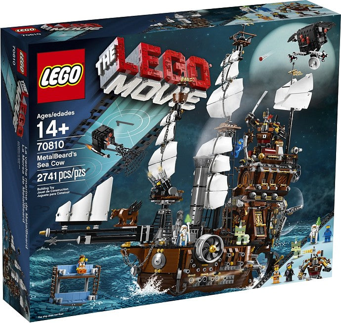 70810 MetalBeard's Sea Cow (Retired) LEGO The LEGO Movie product image 1, provided for visual reference and product detail