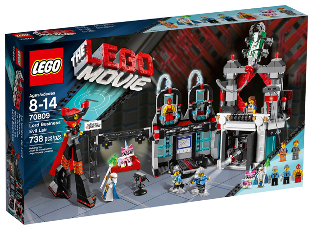 70809 Lord Business' Evil Lair (Retired) LEGO The LEGO Movie product image 1, provided for visual reference and product