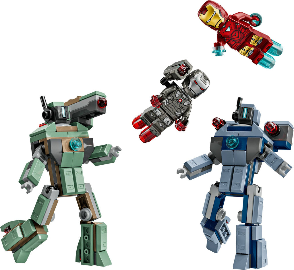 76320 Iron Man & War Machine vs. Hammer Drones (Retired) LEGO Super Heroes product image 3, provided for visual reference