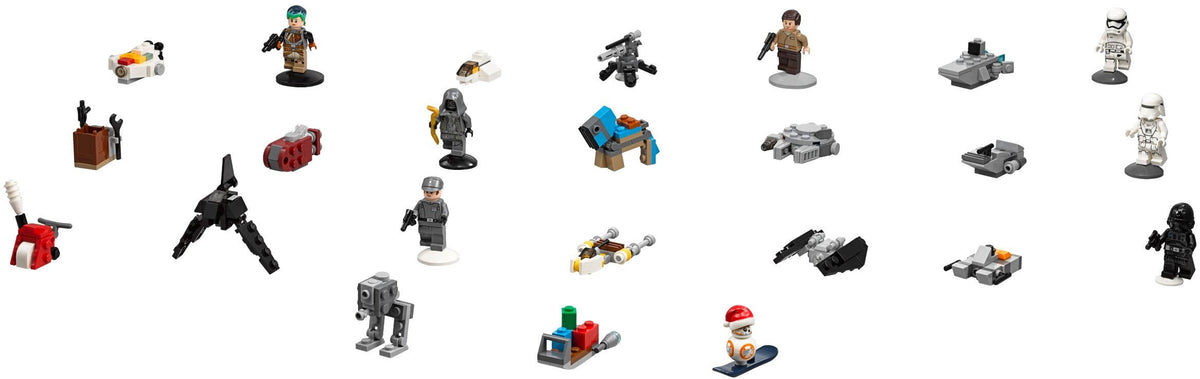 75184 Star Wars Advent Calendar (2017) (Retired) LEGO Star Wars product image 2, provided for visual reference and product