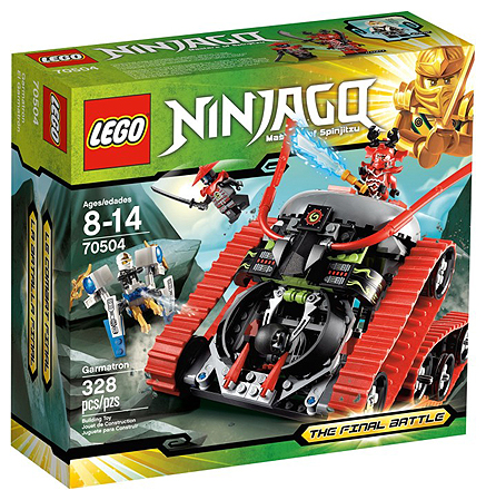 70504 Garmatron (Retired) LEGO Ninjago product image 1, provided for visual reference and product detail review