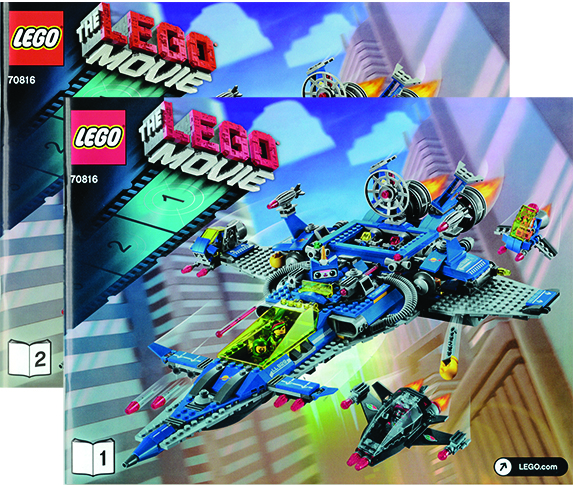 70816 Benny's Spaceship, Spaceship, SPACESHIP! (Certified) LEGO The LEGO Movie product image 2, provided for visual