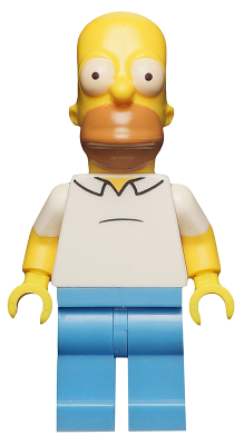 Homer Simpson (Minifigure Only) (sim007) product image 1, provided for visual reference and product detail review