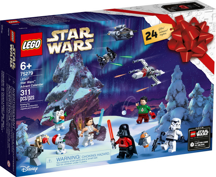 75279 Star Wars Advent Calendar (2020) (Retired) LEGO Star Wars product image 1, provided for visual reference and product