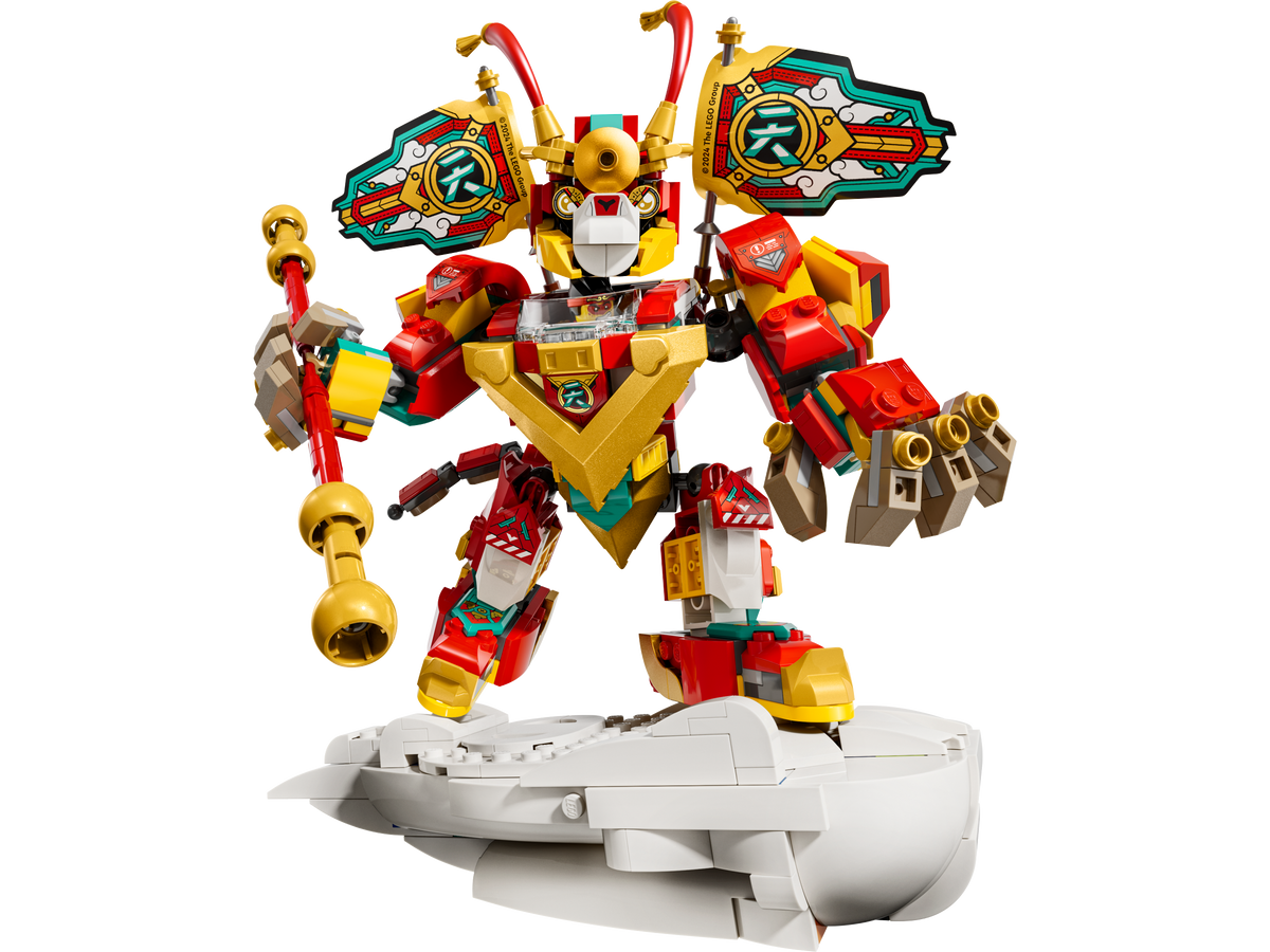 80051 Monkie Kid's Mini Mech (Retired) LEGO Monkie Kid product image 3, provided for visual reference and product detail