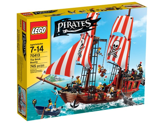 70413 The Brick Bounty (Retired) LEGO Pirates product image 1, provided for visual reference and product detail review