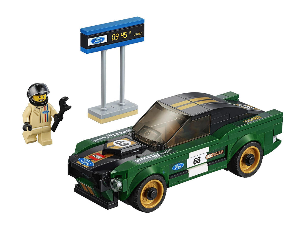 75884 1968 Ford Mustang Fastback (Retired) LEGO Speed Champions product image 2, provided for visual reference and product