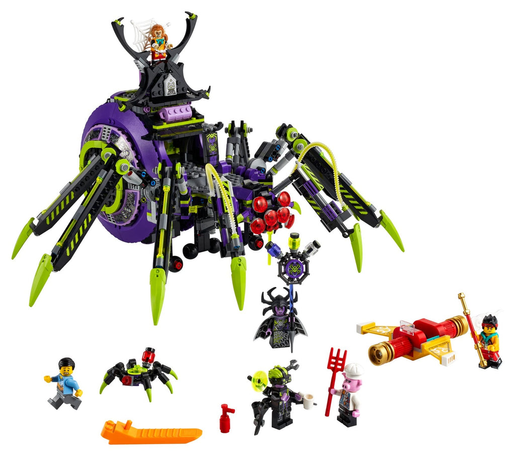80022 Spider Queen's Arachnoid Base (Retired) LEGO Monkie Kid product image 2, provided for visual reference and product