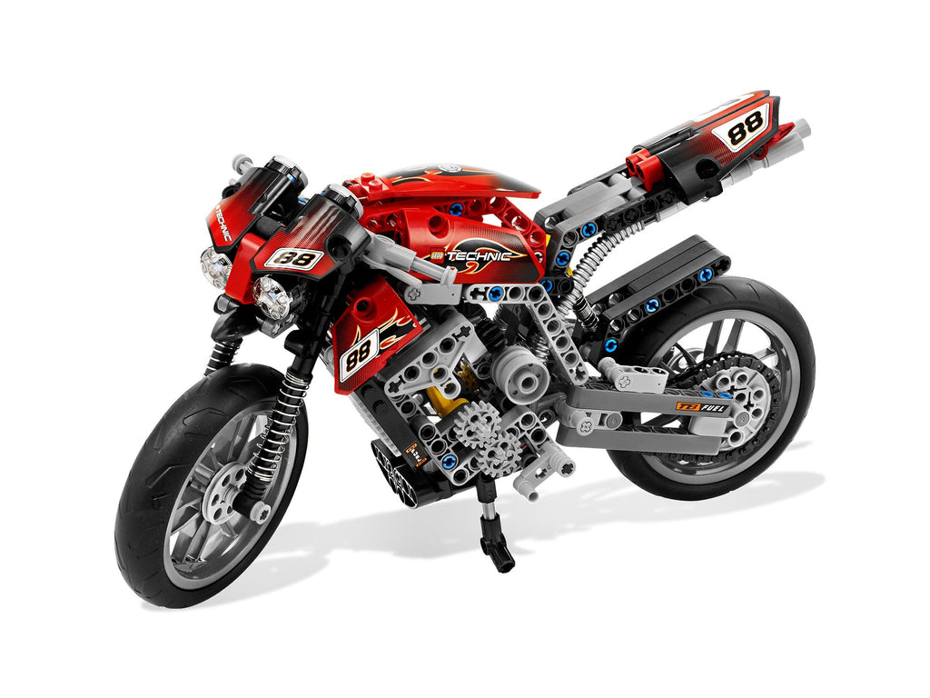 8051 Motorbike (Retired) LEGO TECHNIC product image 2, provided for visual reference and product detail review