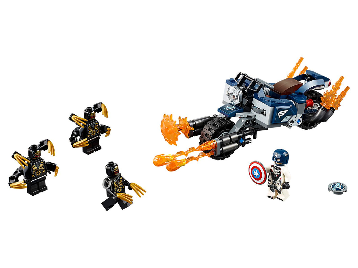 76123 Captain America: Outriders Attack (Retired) LEGO Super Heroes product image 2, provided for visual reference and
