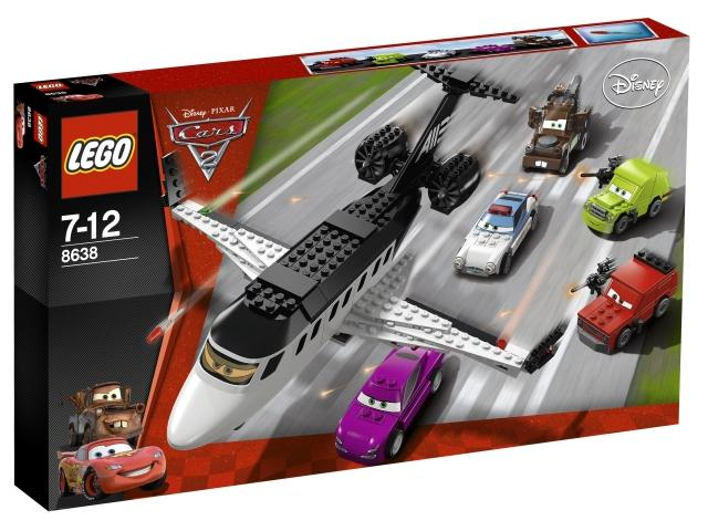8638 Spy Jet Escape (Retired) LEGO Cars product image 1, provided for visual reference and product detail review